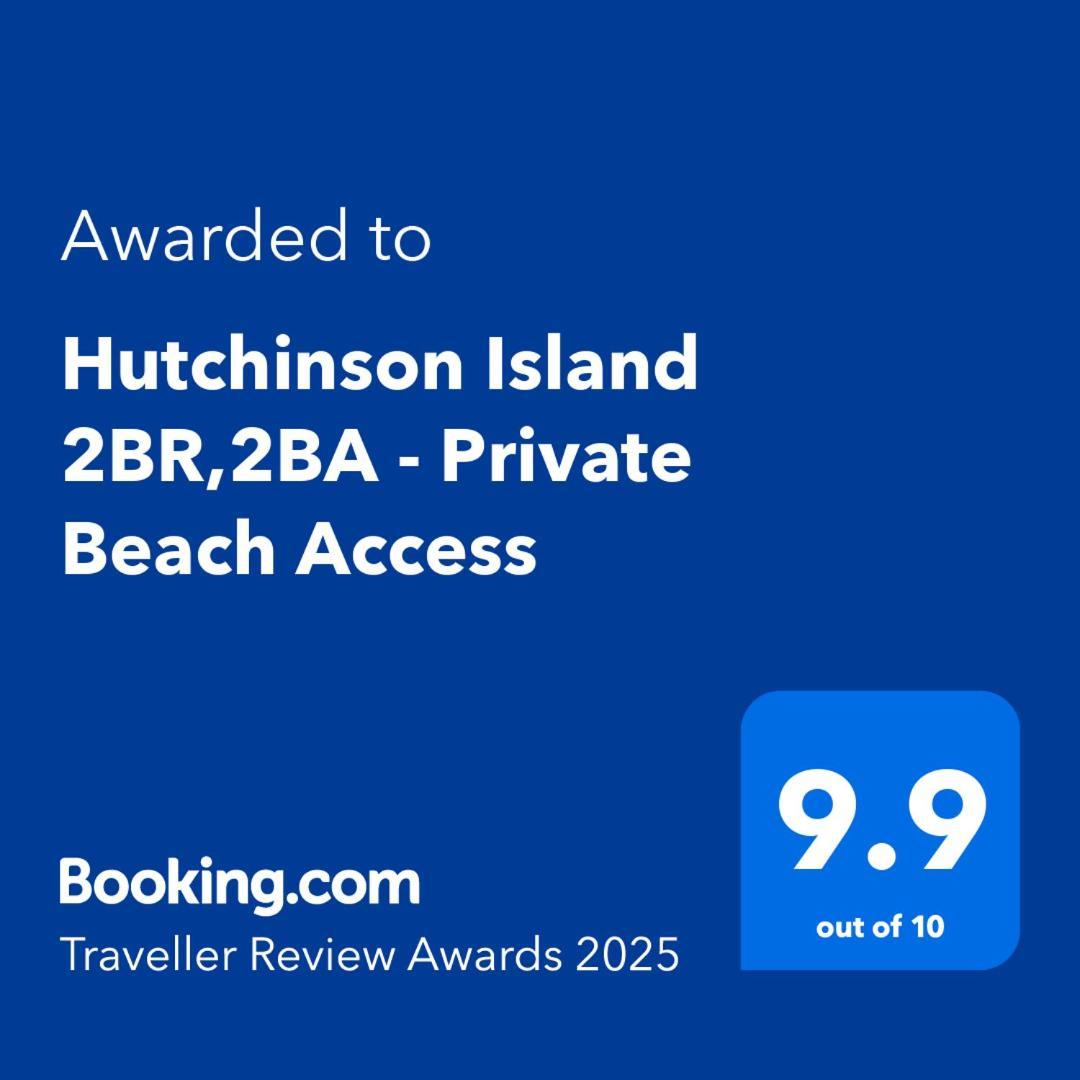 Hutchinson Island 2Br,2Ba - Private Beach Access Fort Pierce Eksteriør billede